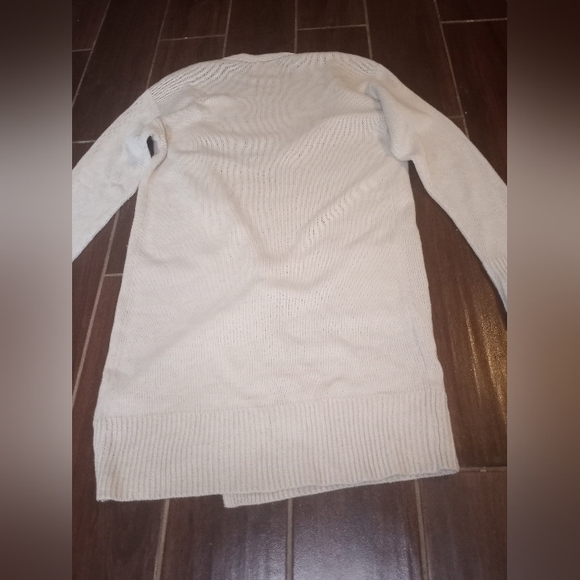 Love for Humanity Taupe long sleeve cardigan size M - Picture 2 of 6